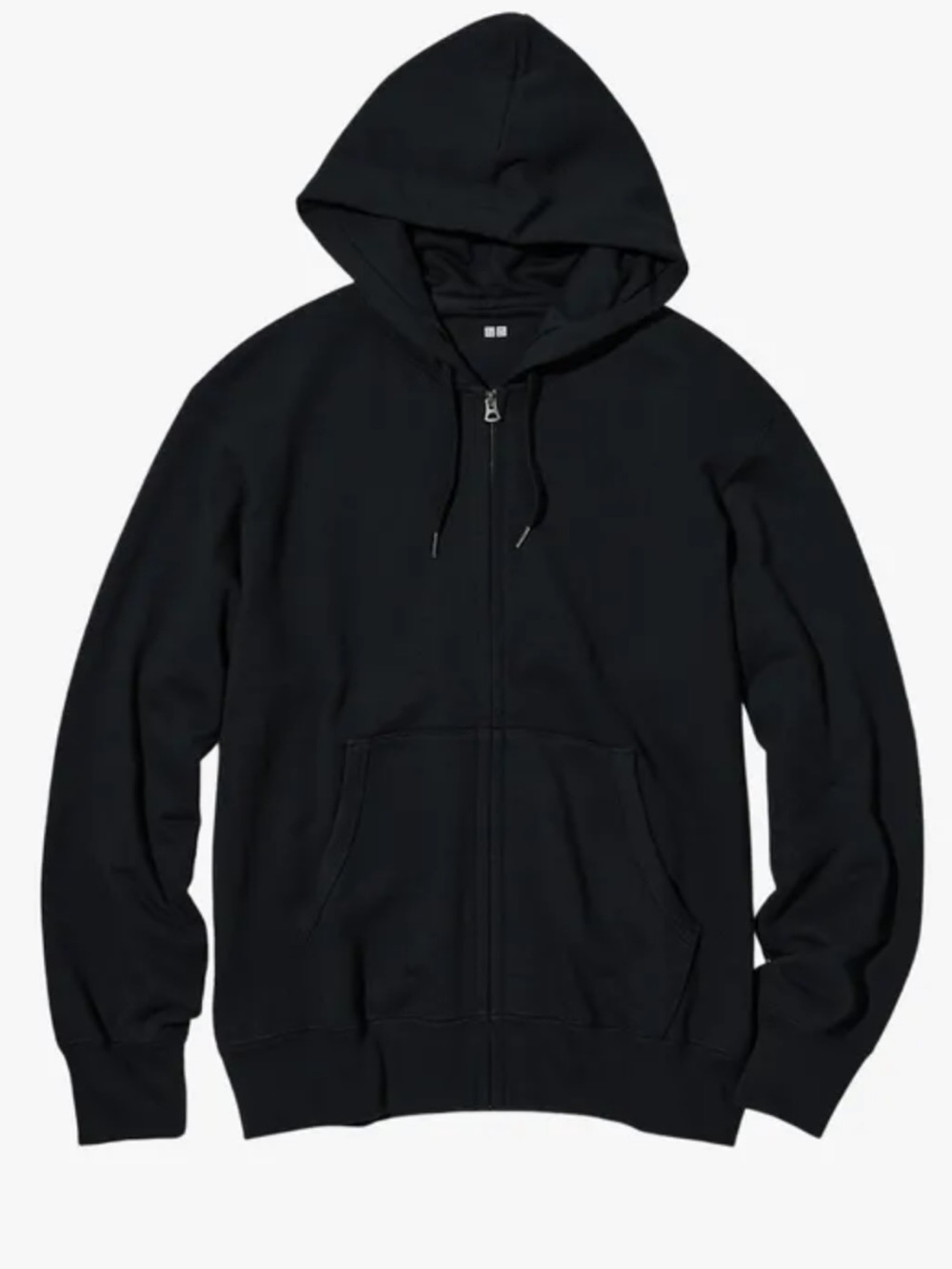 Uniqlo Men's Zip-Up Hoodie - Beige, Pink, Cream, Red, Black, Gray, Green